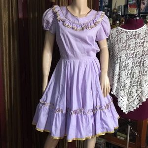 Vintage square dance dress